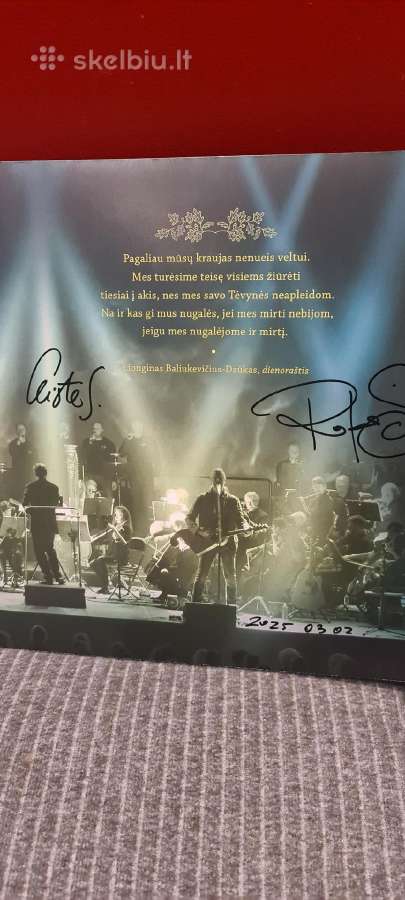 Visi nauji lp.su muzikantu autografais - nuotraukos Nr. 4