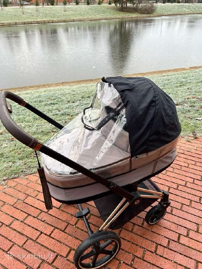 Cybex Priam platinum 5-in-1 (+isofix bazė) - nuotraukos Nr. 2