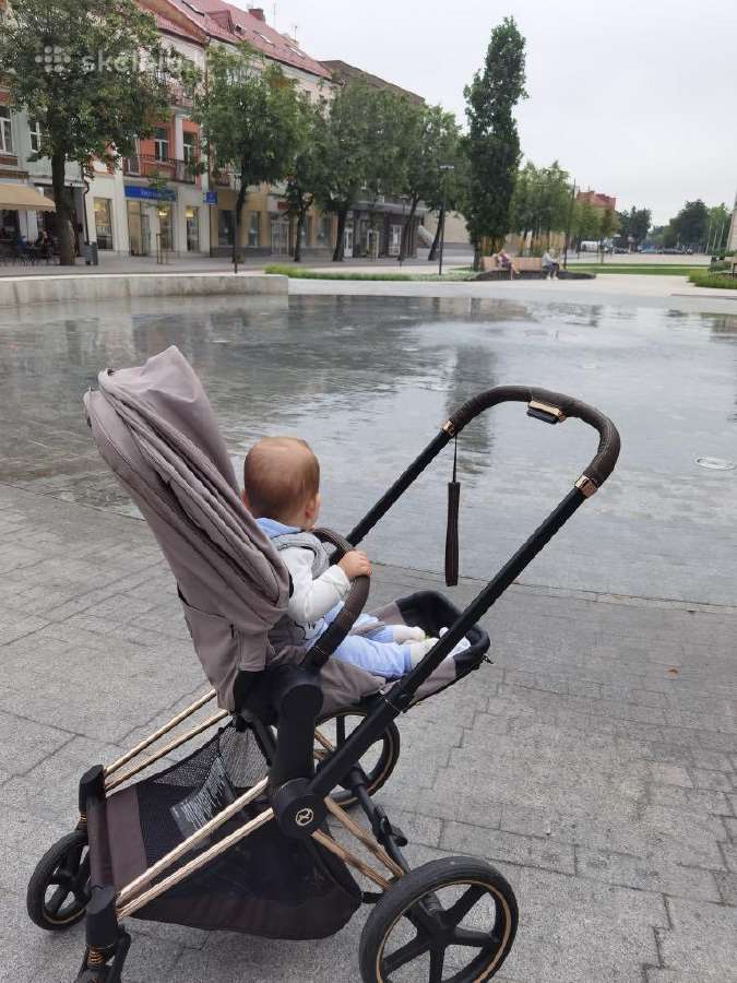 Cybex Priam platinum 5-in-1 (+isofix bazė) - nuotraukos Nr. 3