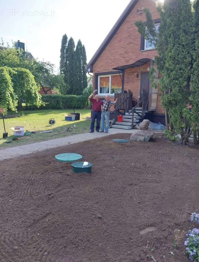 Nuotekų valymo įrenginiai, tvenkinių kasimas - nuotraukos Nr. 8
