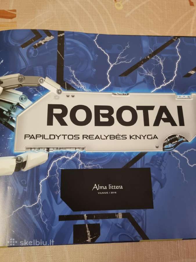Robotai papildytos realybės knyga - nuotraukos Nr. 2