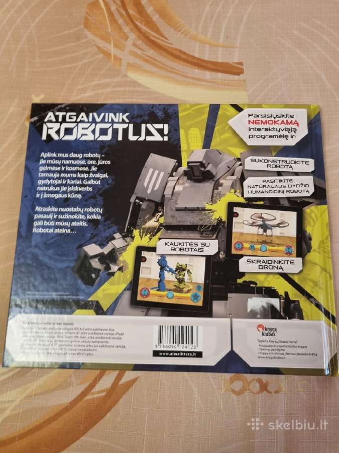 Robotai papildytos realybės knyga - nuotraukos Nr. 6