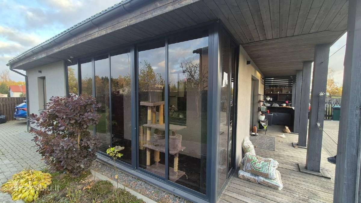 Terasų, balkonų, lodžijų stiklinimas, langai durys - nuotraukos Nr. 6