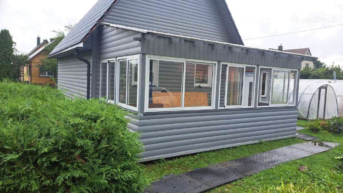 Terasų, balkonų, lodžijų stiklinimas, langai durys - nuotraukos Nr. 21