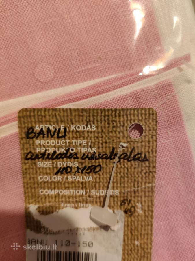 Vaikiškas antklodės užvalkalas lininis - nuotraukos Nr. 3