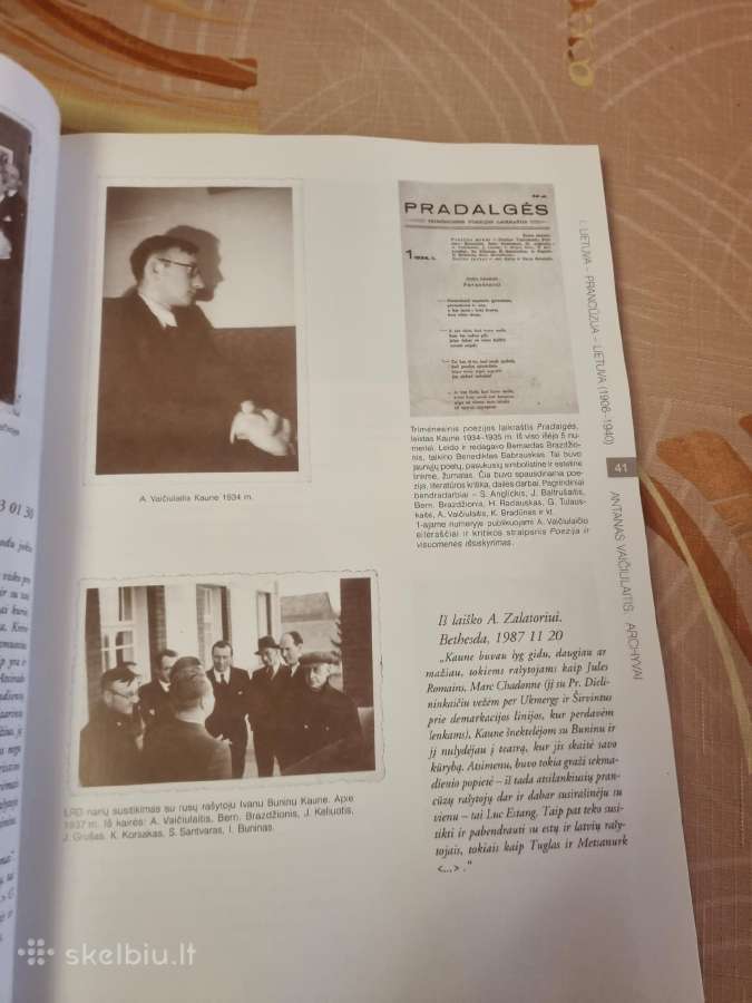 Antanas Vaičiulaitis Archyvai - nuotraukos Nr. 5