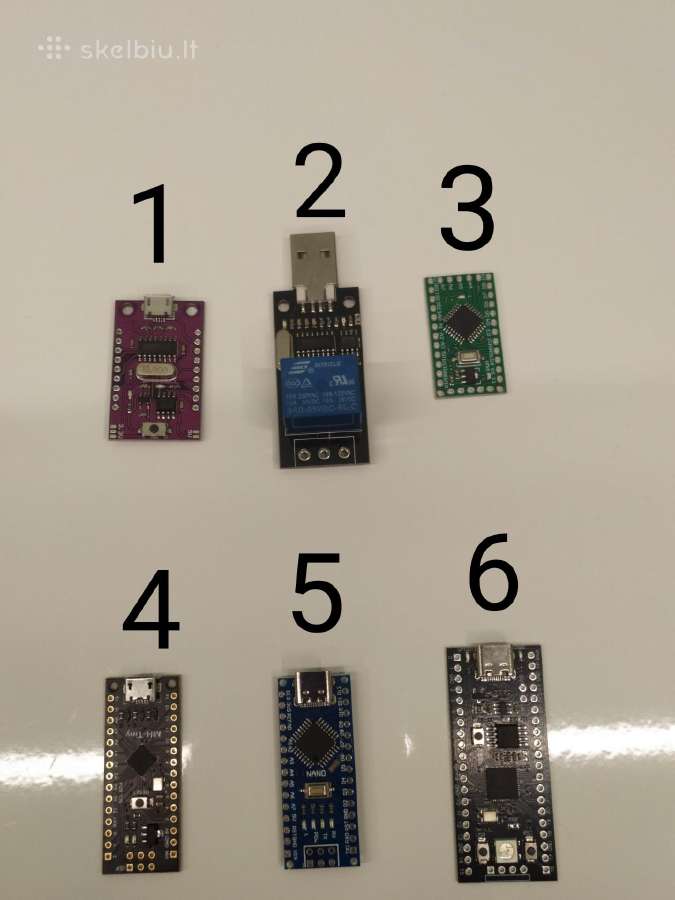 Stm32, Arduino atmega328, Esp32