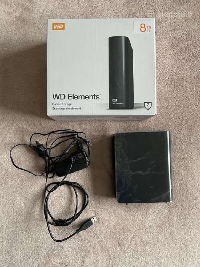 HDD Wd Elements Desktop 8tb Usb 3.0