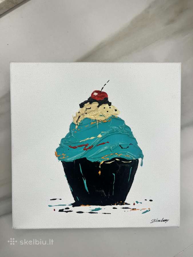 Blueberry muffin - keksiukas paveikslas