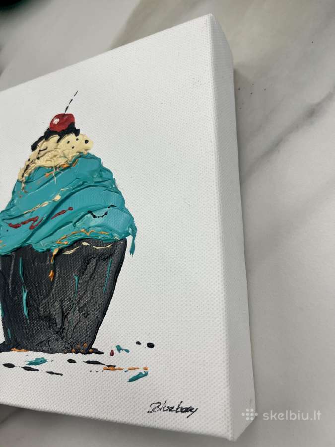 Blueberry muffin - keksiukas paveikslas - nuotraukos Nr. 3