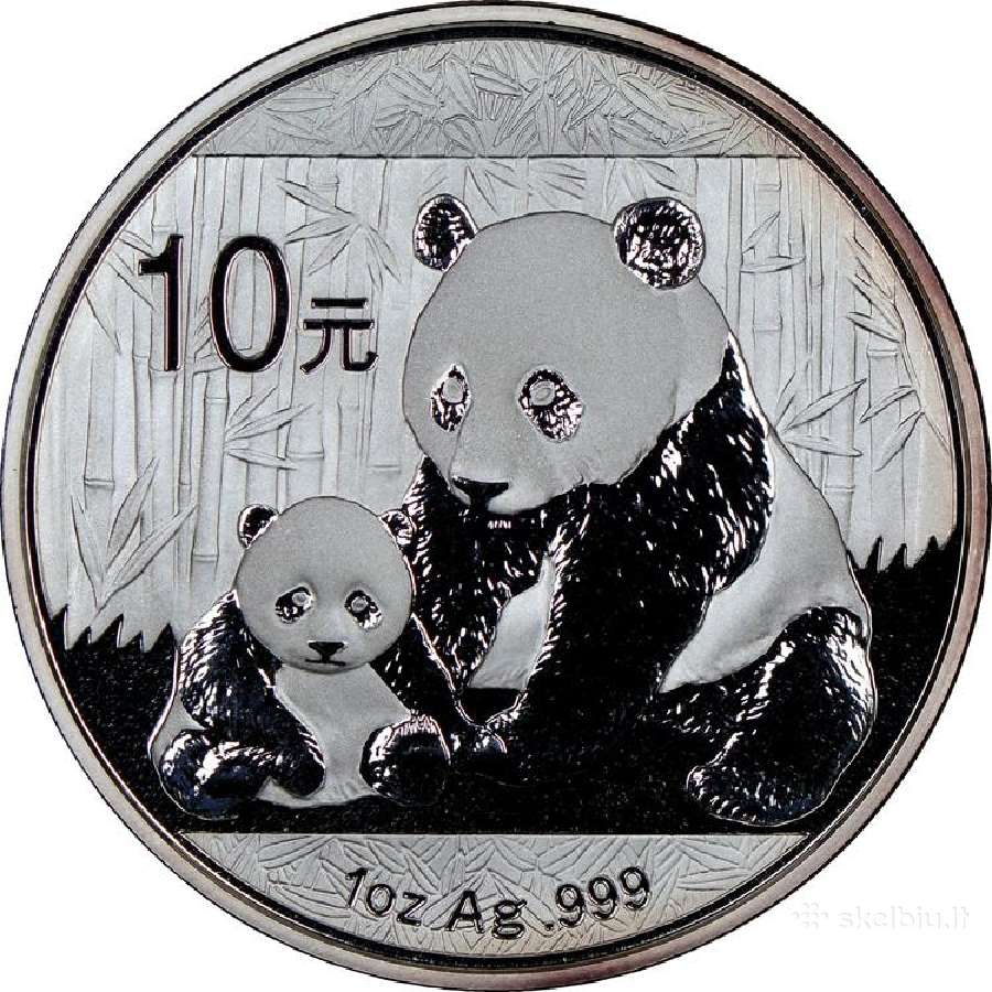 Kinija Panda serijos monetos senesnių metų - nuotraukos Nr. 11