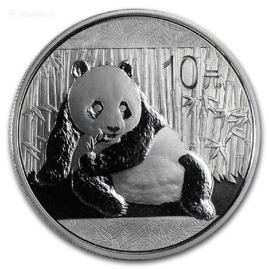 Kinija Panda serijos monetos senesnių metų - nuotraukos Nr. 16