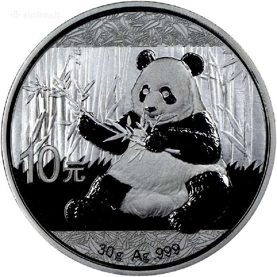 Kinija Panda serijos monetos senesnių metų - nuotraukos Nr. 18
