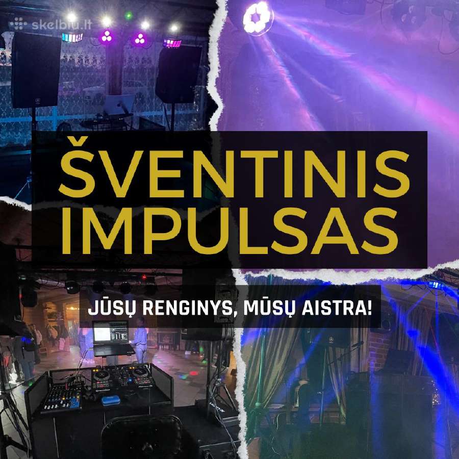 Dj / vedimas / nuoma Žemaitija ir +