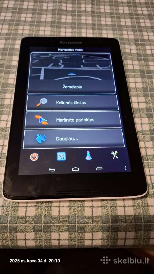 GPS Lenovo tab A5500-h - nuotraukos Nr. 5
