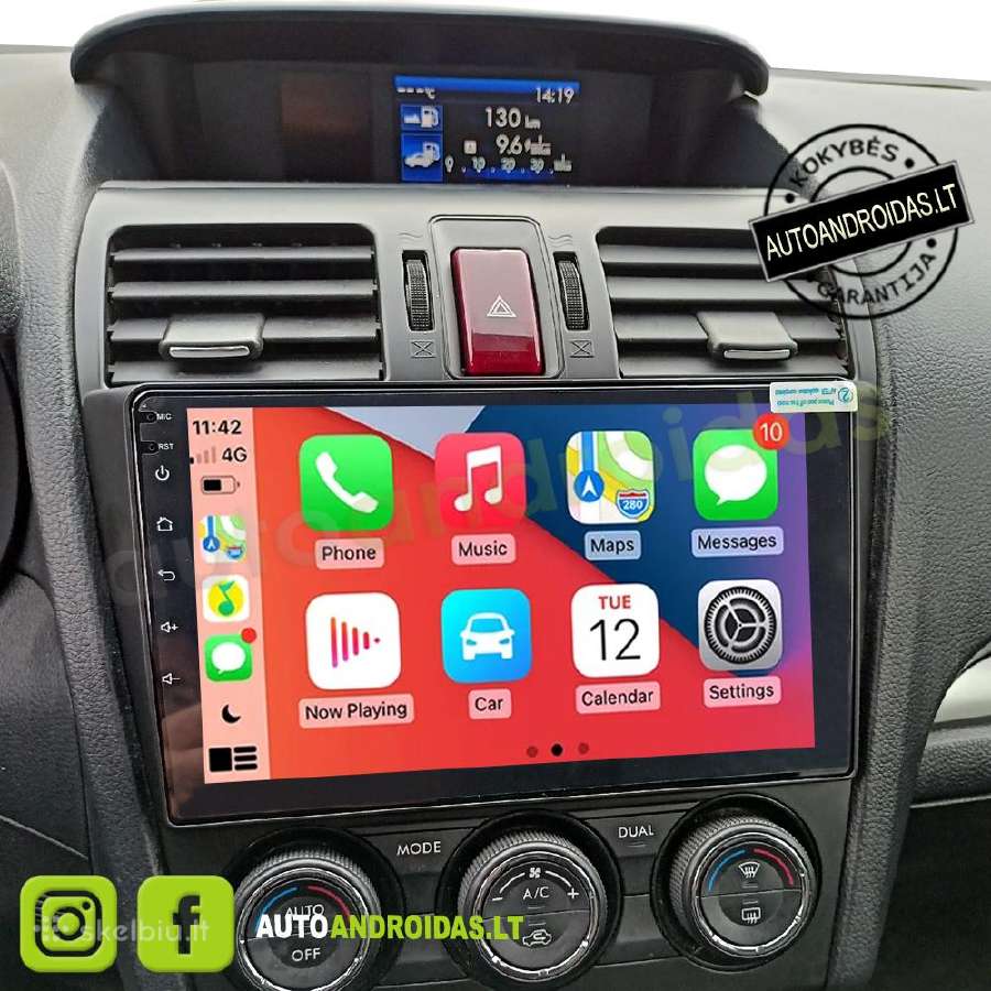Subaru Impreza Forester 2012-18 Android multimedia