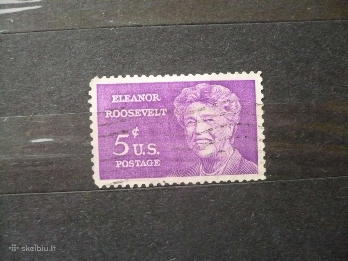 1963 m. Eleonora Roosevelt