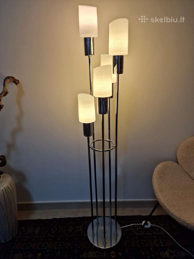 Vintažinis mid century Bauhaus toršeras - nuotraukos Nr. 9