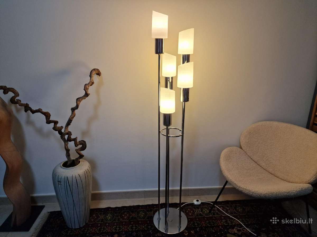 Vintažinis mid century Bauhaus toršeras - nuotraukos Nr. 18