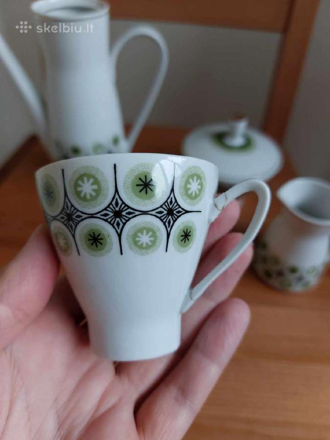 Vintažinis Freiberger porceliano servizas - nuotraukos Nr. 6