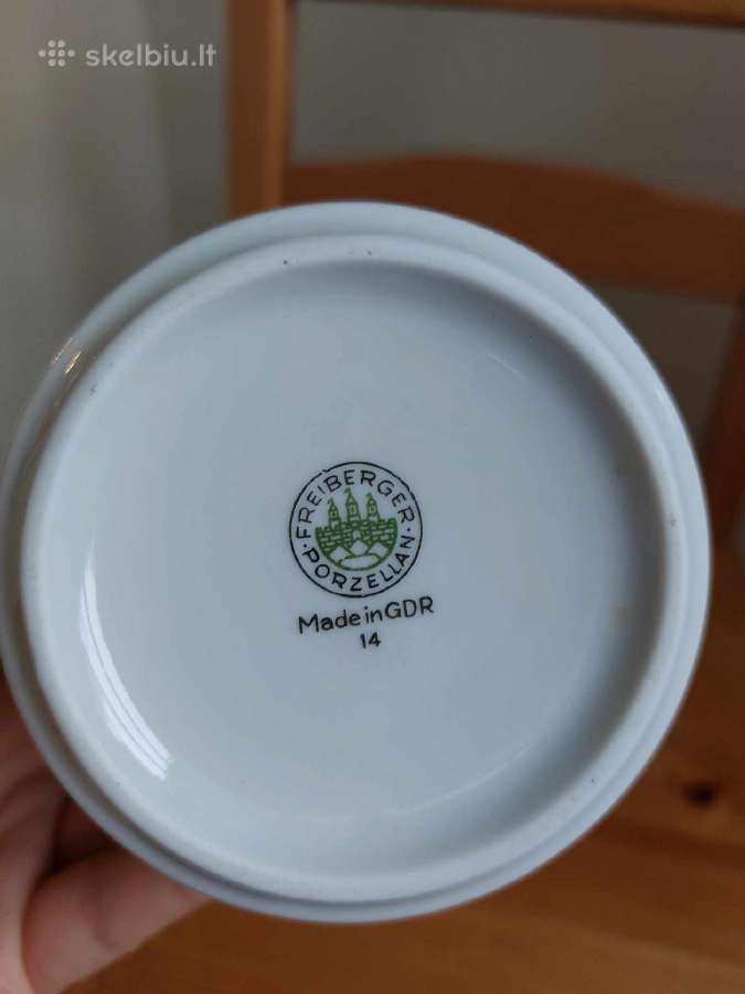 Vintažinis Freiberger porceliano servizas - nuotraukos Nr. 7