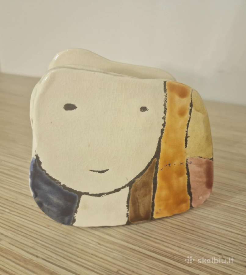 Autorinė keraminė vazelė 10eur. - nuotraukos Nr. 2