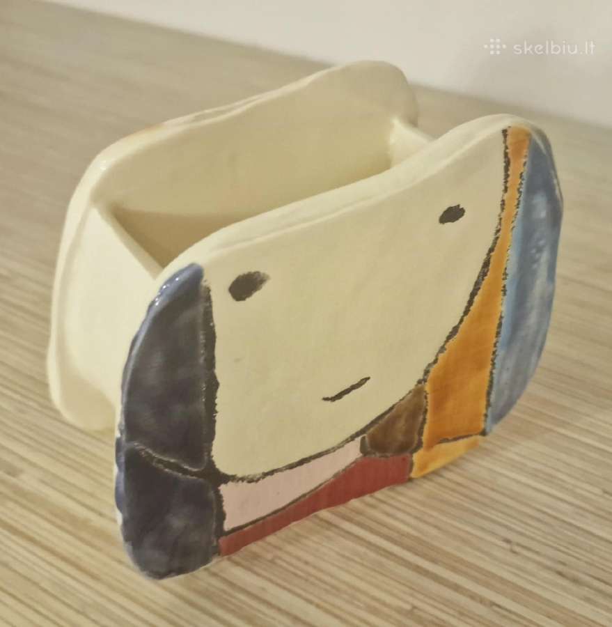 Autorinė keraminė vazelė 10eur. - nuotraukos Nr. 3