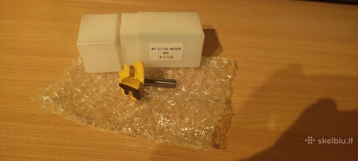 Freza 45 laipsnių užraktui "lock miter" - nuotraukos Nr. 2