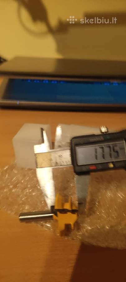 Freza 45 laipsnių užraktui "lock miter" - nuotraukos Nr. 3