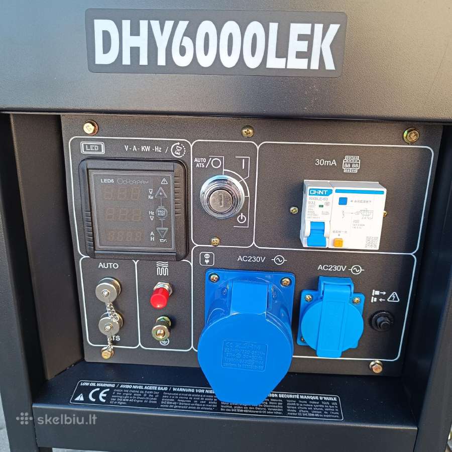 Dyzeliniai generatoriai - nuotraukos Nr. 8