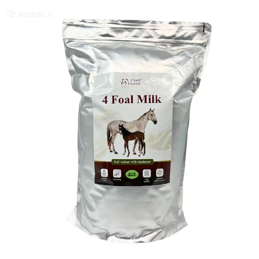 Pieno pakaitalas kumeliukams 4 Foal Milk