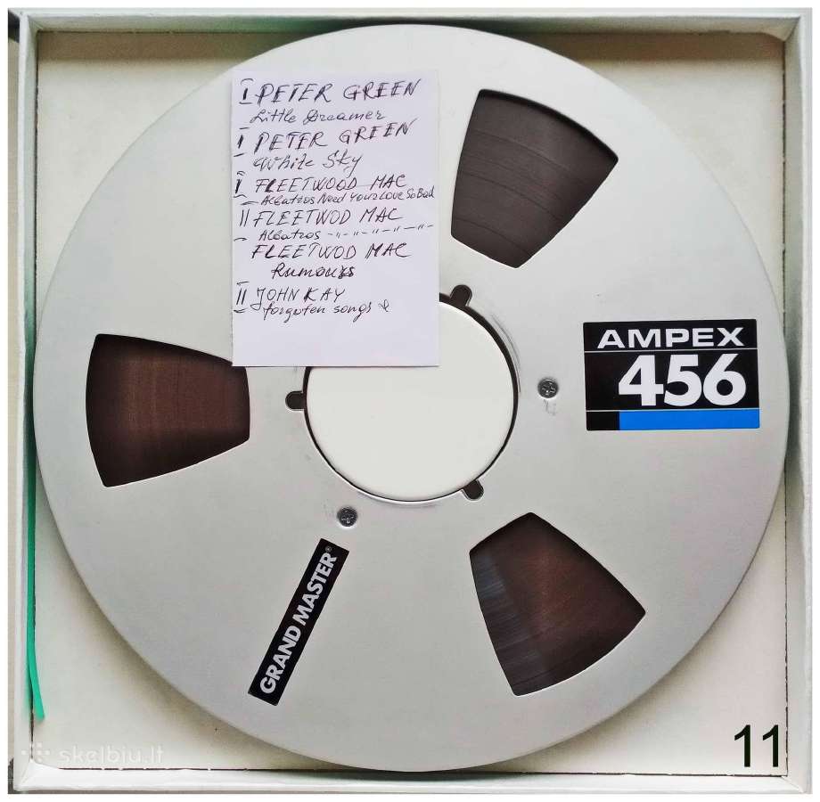 Magnetofono juostos Tdk Agfa Revox Maxell - nuotraukos Nr. 25