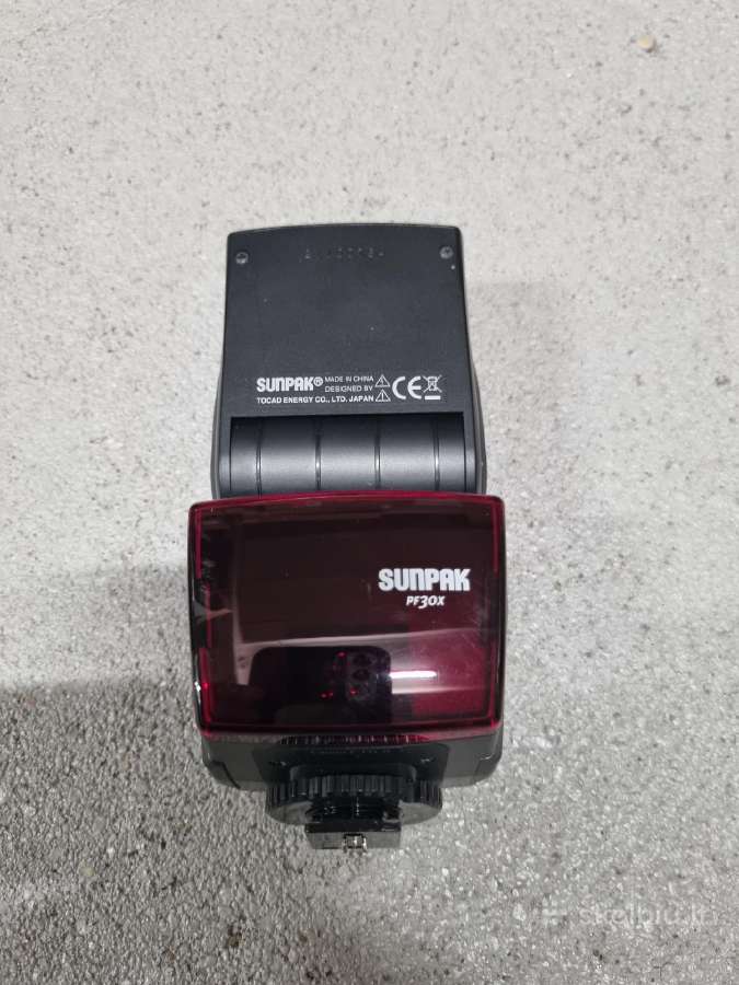 Blykstė Sunpak Pf30x Skirta Canon - nuotraukos Nr. 3