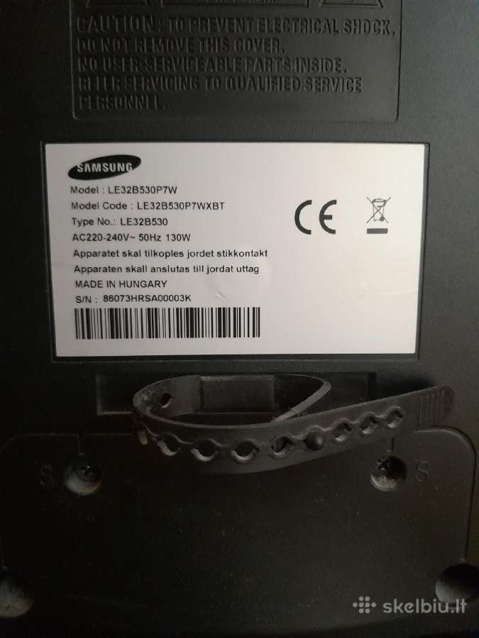 Samsung televizorius 32'' - nuotraukos Nr. 2