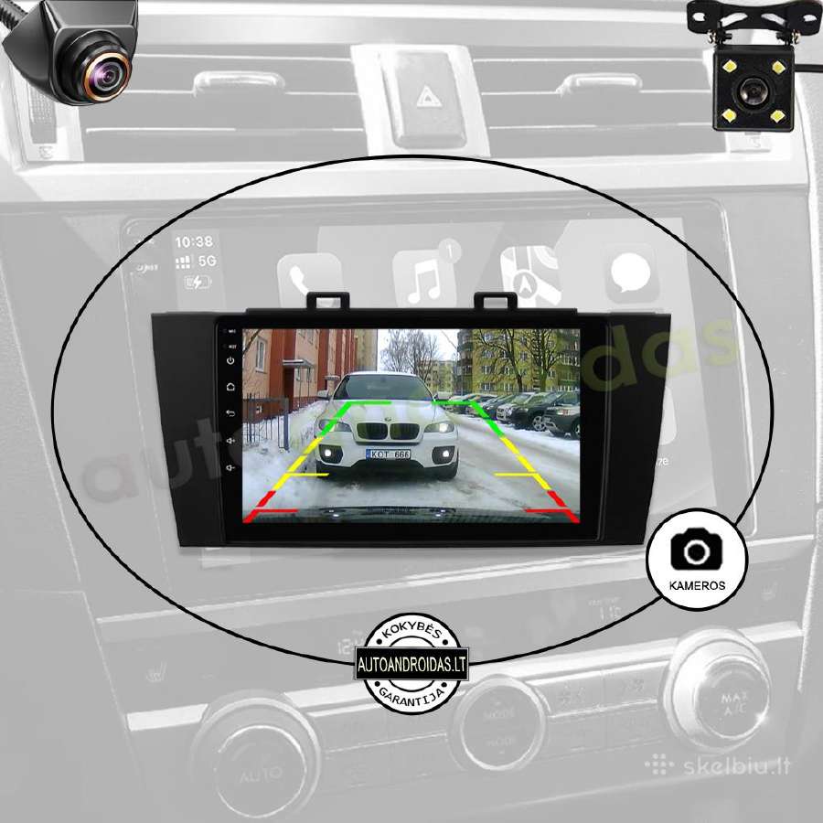 Subaru Outback Legacy 2014-18 Android multimedia - nuotraukos Nr. 7