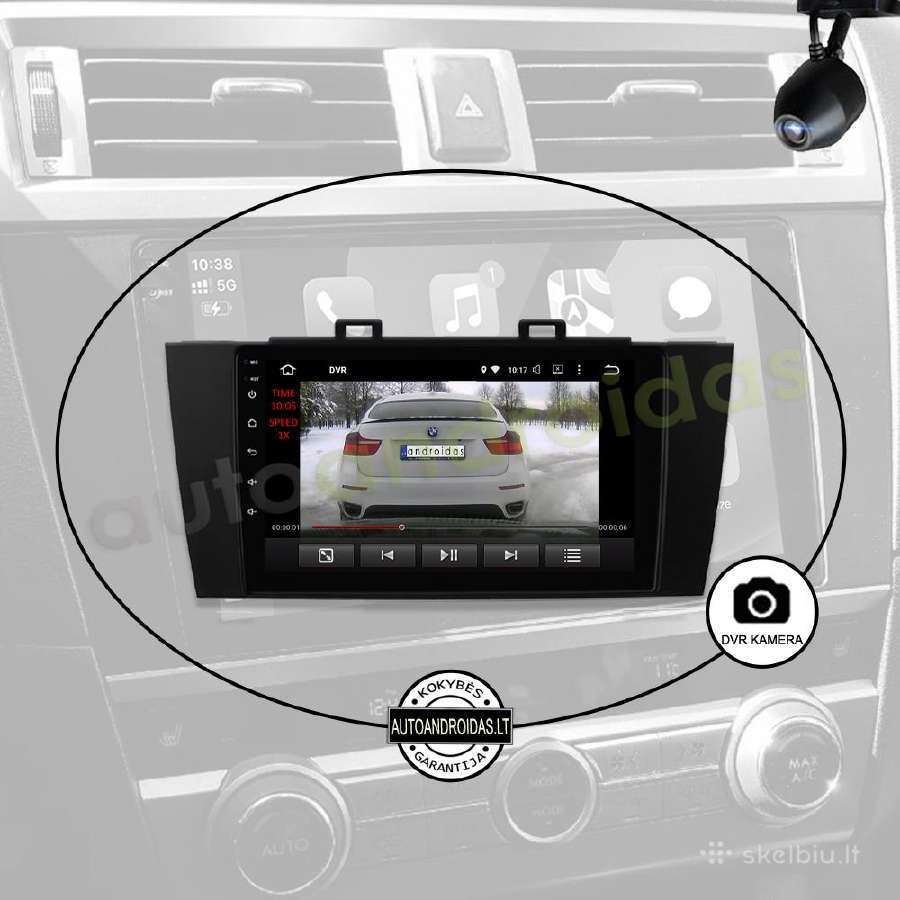 Subaru Outback Legacy 2014-18 Android multimedia - nuotraukos Nr. 8