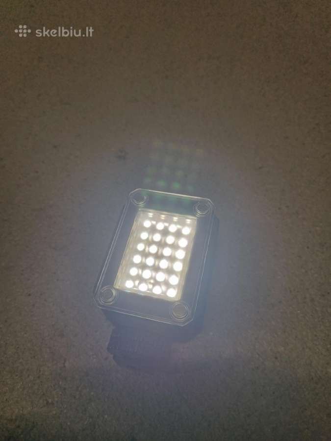 Metz mecalight LED 160 video lempa (Be cold shoe) - nuotraukos Nr. 3
