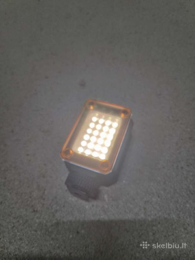 Metz mecalight LED 160 video lempa (Be cold shoe) - nuotraukos Nr. 4