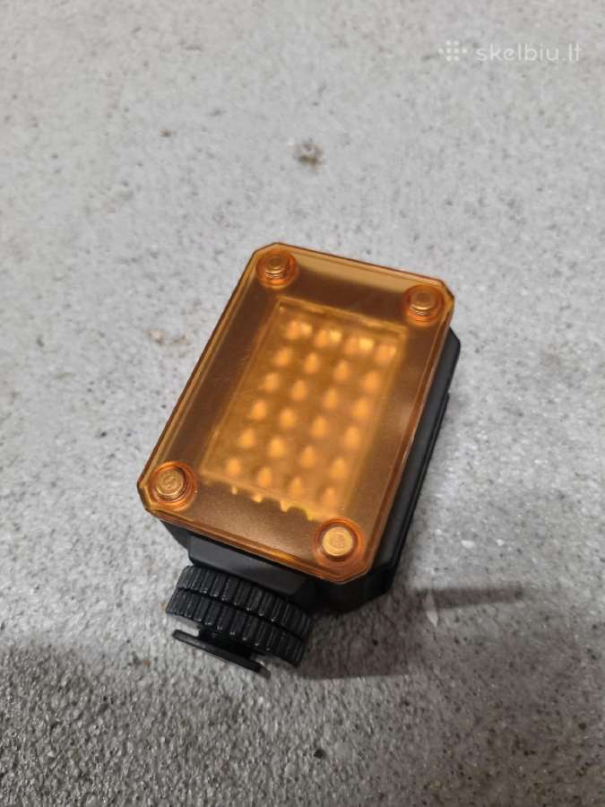 Metz mecalight LED 160 video lempa (Be cold shoe) - nuotraukos Nr. 5