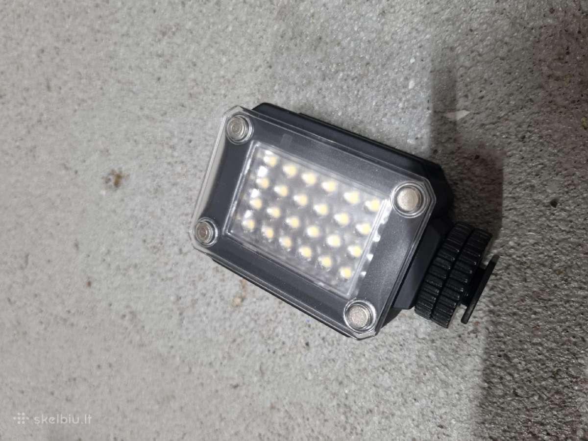 Metz mecalight LED 160 video lempa (Be cold shoe) - nuotraukos Nr. 6
