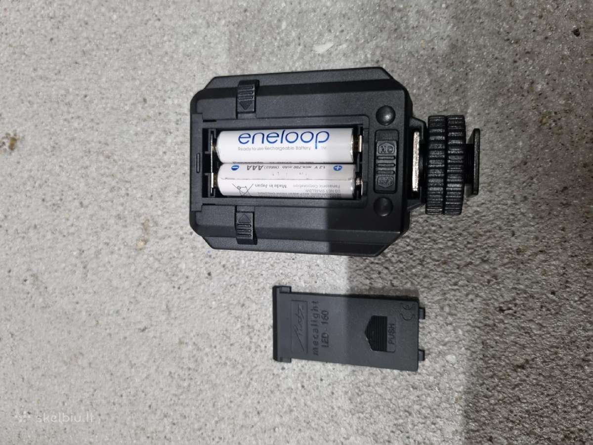 Metz mecalight LED 160 video lempa (Be cold shoe) - nuotraukos Nr. 8