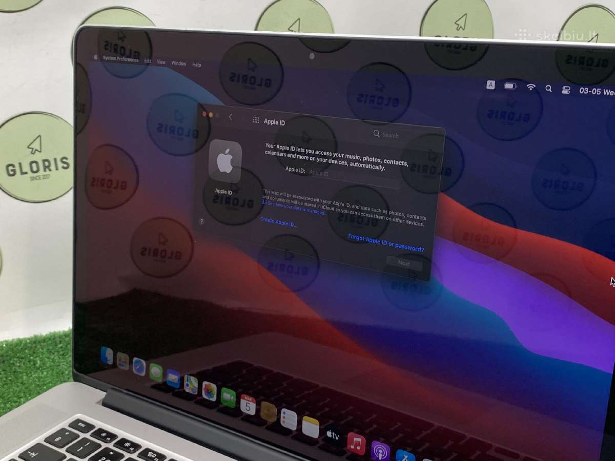 Apple MacBook Pro 15" (A1398) Late 2013 #1-101 - nuotraukos Nr. 5