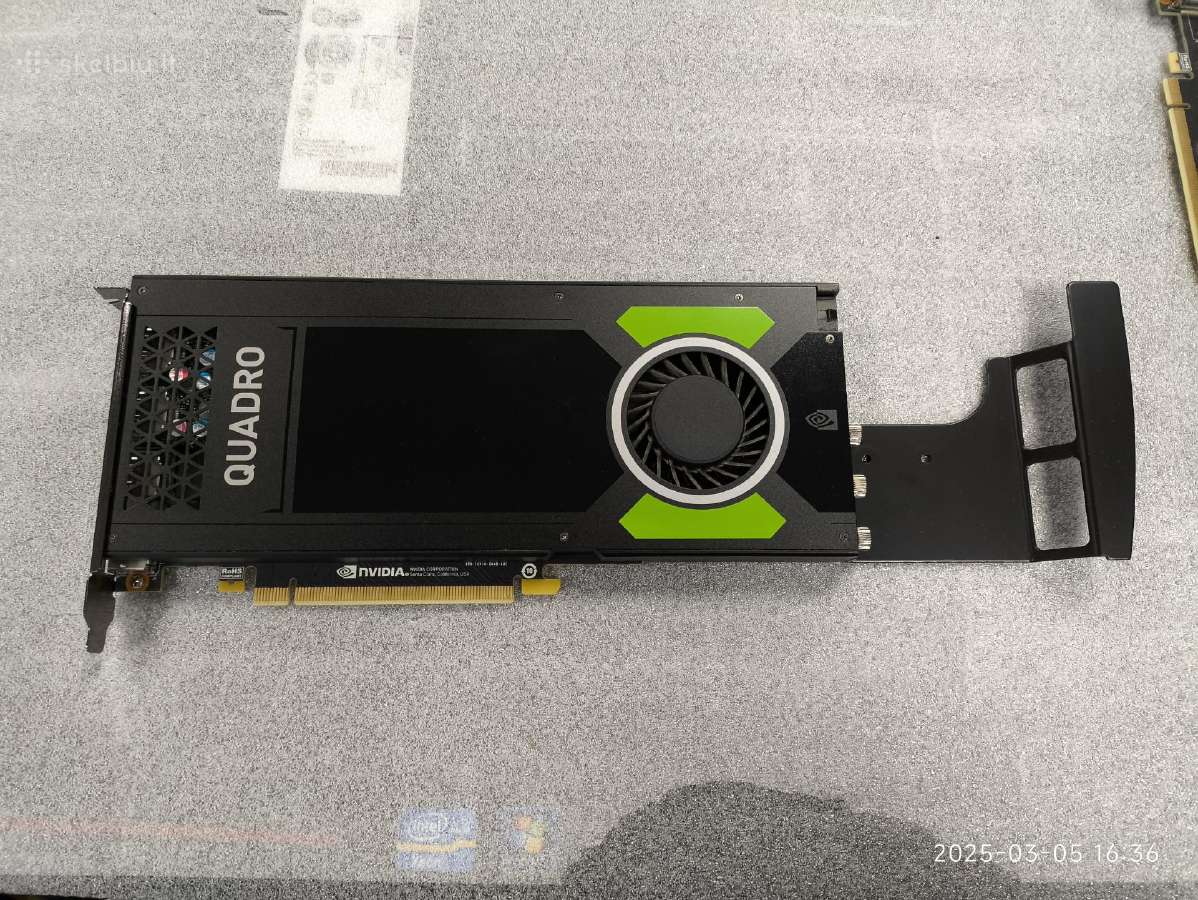 Quadro P4000 8gb, M4000 8gb 2026 06 10 - nuotraukos Nr. 4