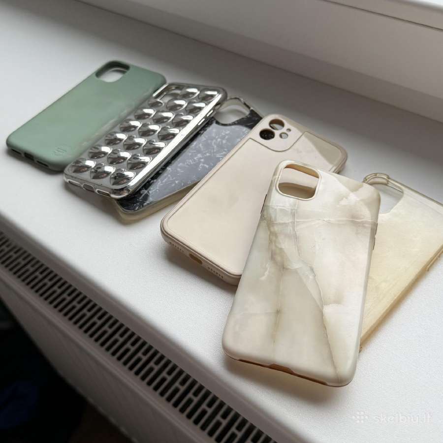 iPhone 11 dėklų rinkinys - visi už 5 eur