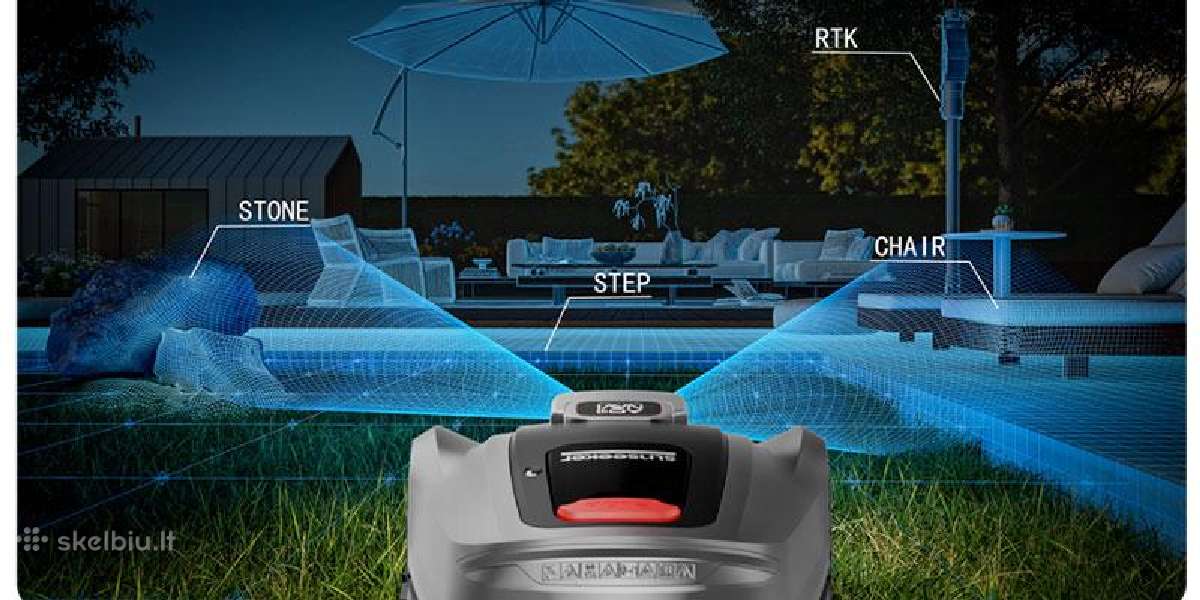 Belaidis Rtk vejos robotas Sunseeker X7 (30arų)