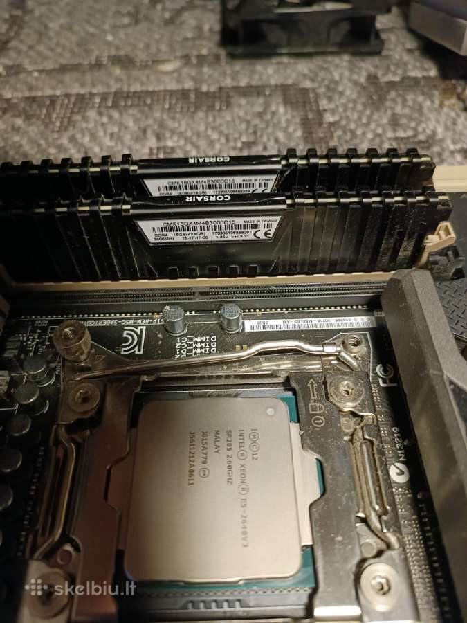 Parduodamas komplektas Sabertooth X99 - nuotraukos Nr. 2