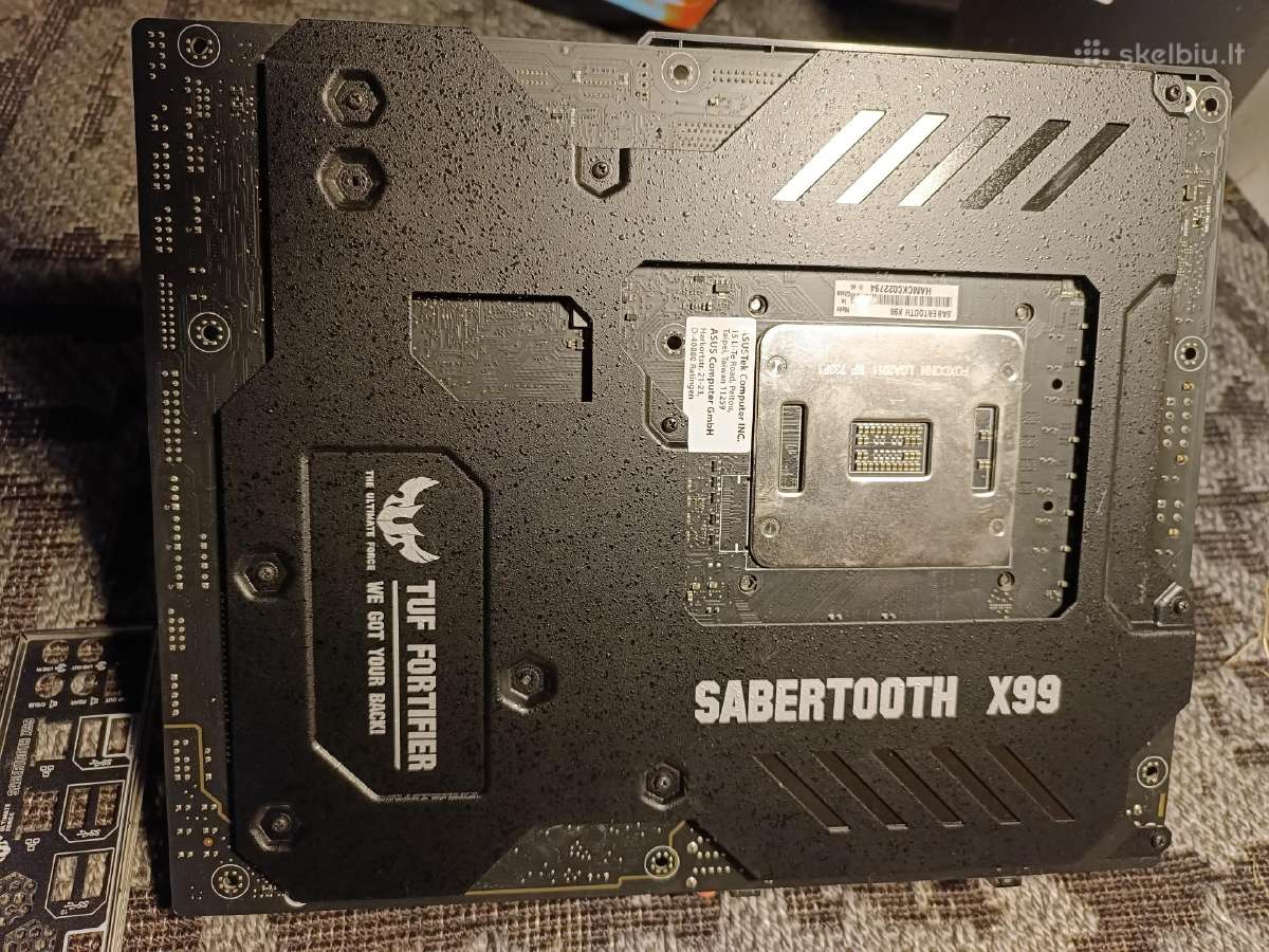 Parduodamas komplektas Sabertooth X99 - nuotraukos Nr. 7