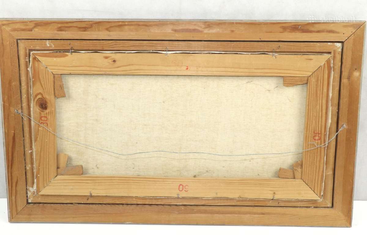 (Drobė, aliejus), 43.5x73.5 см. kaina 40 eurų - nuotraukos Nr. 5