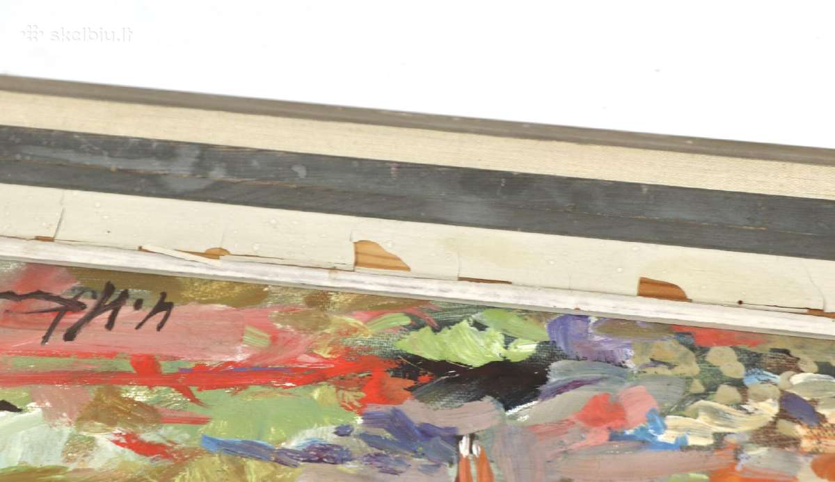 (Drobė, aliejus), 43.5x73.5 см. kaina 40 eurų - nuotraukos Nr. 7