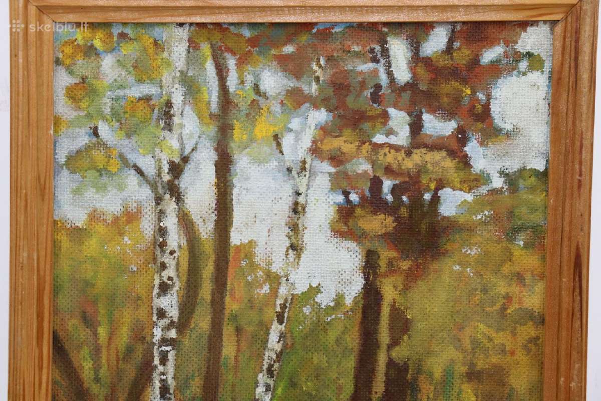 Kartonas, Aliejus?, Latvija, 29x42 см kaina 12 eur - nuotraukos Nr. 3